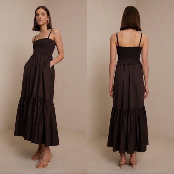 A.L.C. Dresses & Skirts - A.L.C.‎ Austyn Smocked Midi Dress